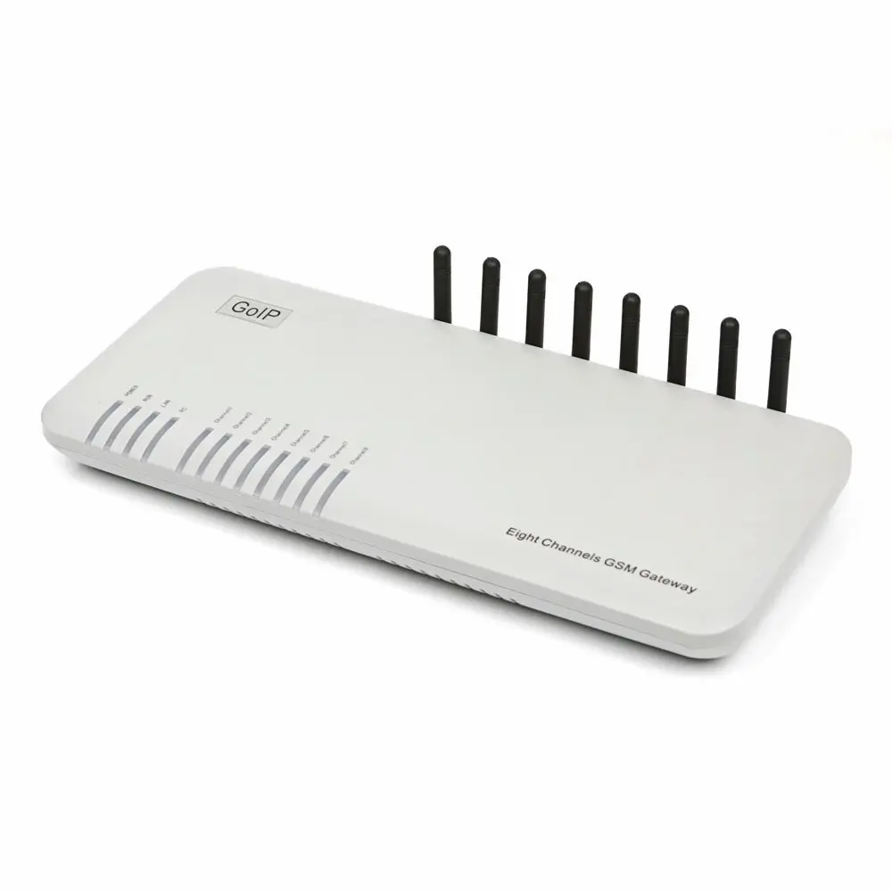 Gateway GSM VoIP GoIP 8 Portas SIP 
